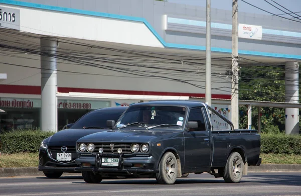 Chiangmai Tailândia Novembro 2020 Private Old Pickup Car Nissan Datsan — Fotografia de Stock