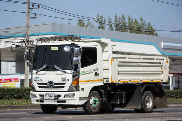 Chiangmai Tailândia Novembro 2020 Private Hino Dump Truck Estrada 1001 — Fotografia de Stock