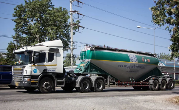 Chiangmai Таїланд Листопада 2020 Цементна Вантажівка Компанії Boon Yarit Дорога — стокове фото