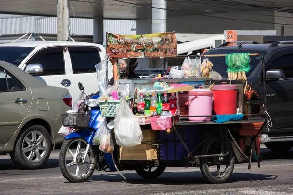 Чиангмай Таиланд Ноября 2020 Года Частный Мотоцикл Магазин Мобильных Продаж — стоковое фото