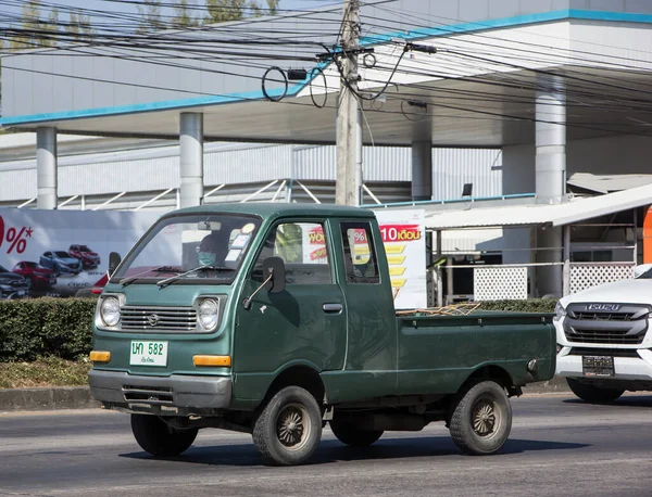 Chiangmai Thaïlande Décembre 2020 Mini Camion Privé Daihatsu Hijet Sur — Photo