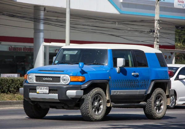 Chiangmai Thailand Dezember 2020 Privatwagen Toyota Cruiser Auf Der Straße — Stockfoto