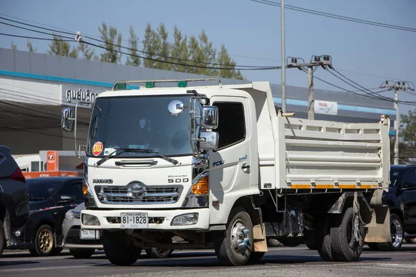 Chiangmai Tailândia Dezembro 2020 Private Hino Dump Truck Estrada 1001 — Fotografia de Stock