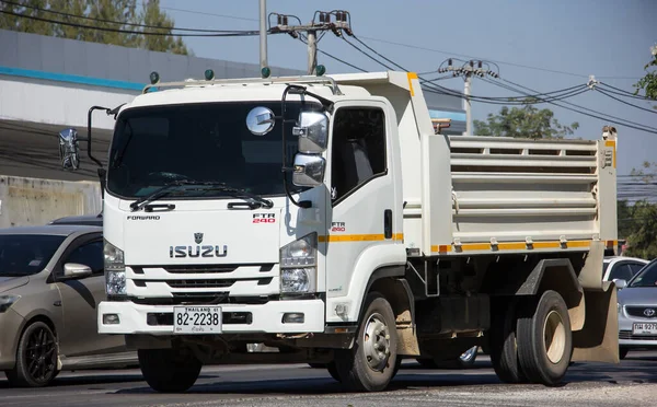 Chiangmai Tailândia Dezembro 2020 Private Isuzu Dump Truck Estrada 1001 — Fotografia de Stock