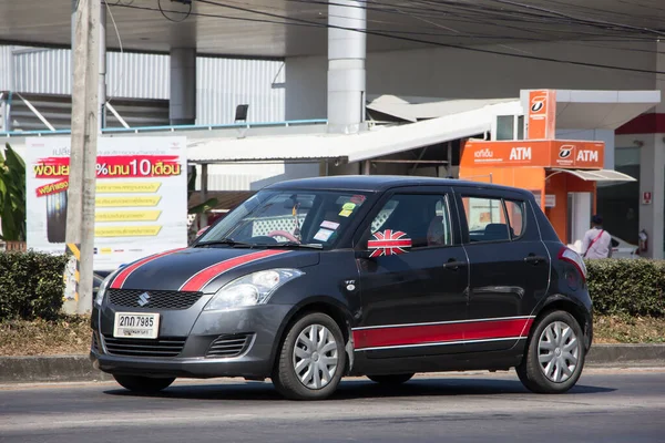 Chiangmai Thailandia Gennaio 2021 Private Eco City Car Suzuki Swift — Foto Stock