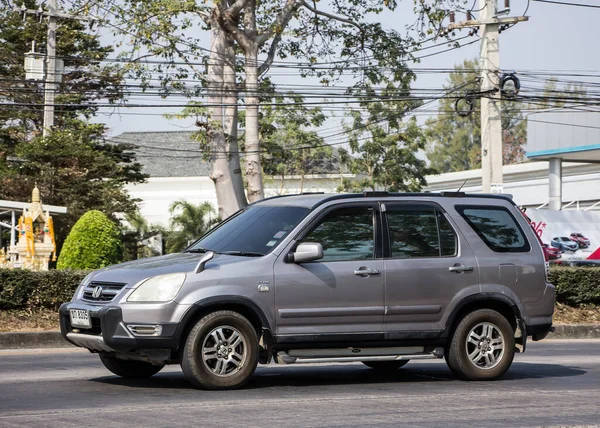 Chiangmai Таїланд Січня 2021 Приватний Автомобіль Honda Crv City Suv — стокове фото