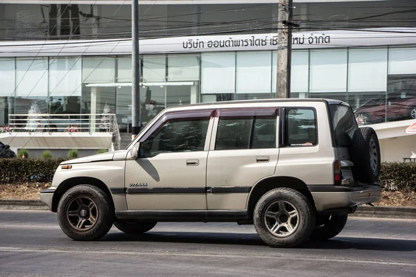 Chiangmai Thajsko Ledna 2021 Soukromé Mini Suv Auto Suzuki Vitara — Stock fotografie