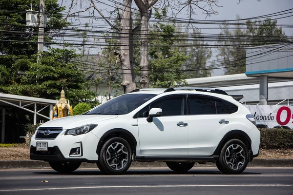 Chiangmai Tailandia Marzo 2021 Suv Car Privado Subaru Crosstrek Foto — Foto de Stock