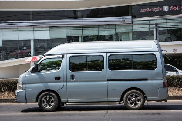 Chiangmai Tailândia Março 2021 Privado Velho Nissan Urvan Van Car — Fotografia de Stock