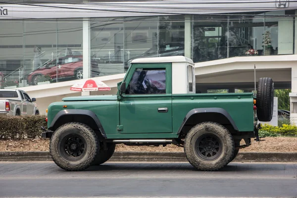 Chiangmai Thaïlande Mars 2021 Vieille Jeep Voiture Privée Photo Sur — Photo