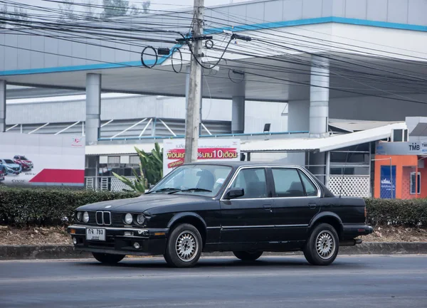 Chiangmai Thailand March 2021 Private Car Bmw 318I Road 1001 — Stock Photo, Image