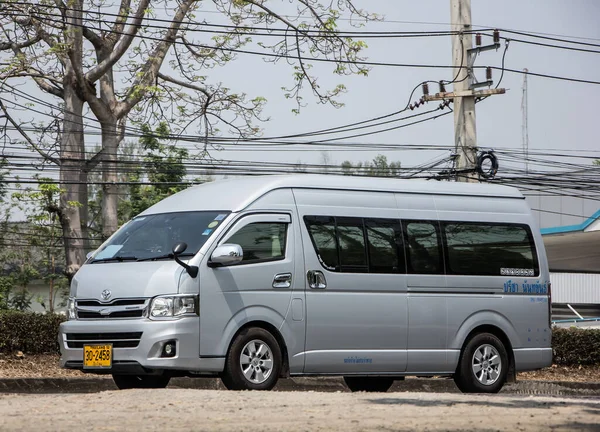 Chiangmai Thailand Mars 2021 Privat Toyota Pendlare Van Foto Vid — Stockfoto