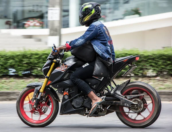 Chiangmai Tailândia Março 2021 Private Racing Yamaha Slash Motorcycle Foto — Fotografia de Stock