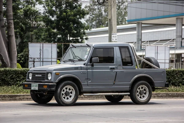 Chiangmai Tailândia Junho 2021 Carro Particular Suzuki Caribian Foto Estrada — Fotografia de Stock