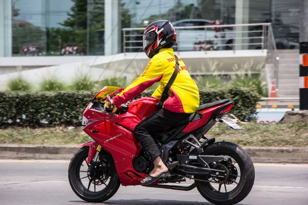 Chiangmai Таїланд Червня 2021 Приватний Gpx Demon Motorcycle Фото Дорозі — стокове фото