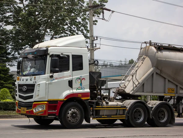 Chiangmai Thailand Juni 2021 Camc Cng Tank Trailer Truck Van — Stockfoto