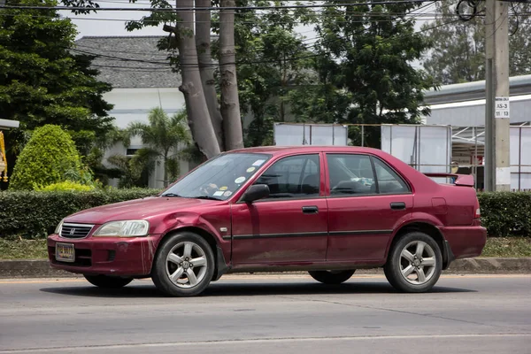 Chiangmai Tajlandia Czerwca 2021 Prywatny Samochód Honda City Compact Produkowany — Zdjęcie stockowe