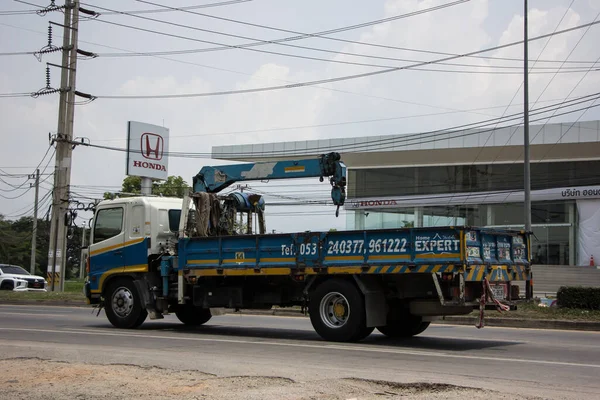 Chiangmai Tailândia Junho 2021 Caminhão Com Guindaste Tor Home Company — Fotografia de Stock