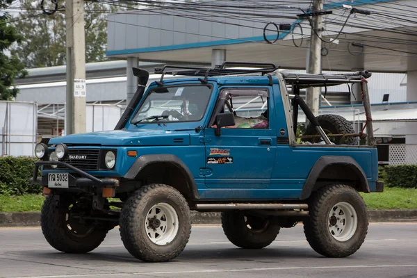 Чиангмай Таиланд Июля 2021 Года Личный Автомобиль Suzuki Caribian Photo — стоковое фото