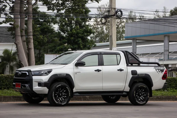 Chiangmai Tailândia Julho 2021 Veículo Particular Toyota Hilux Revo Estrada — Fotografia de Stock