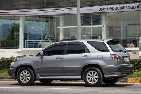 Chiangmai Thajsko Července 2021 Osobní Automobil Toyota Harrier Silnici 1001 — Stock fotografie