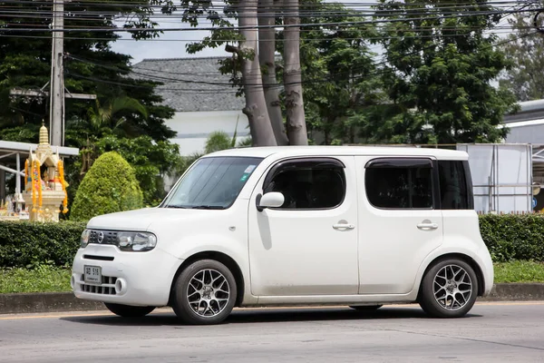 Чиангмай Таиланд Июля 2021 Года Частный Минивэн Nissan Cube Дороге — стоковое фото