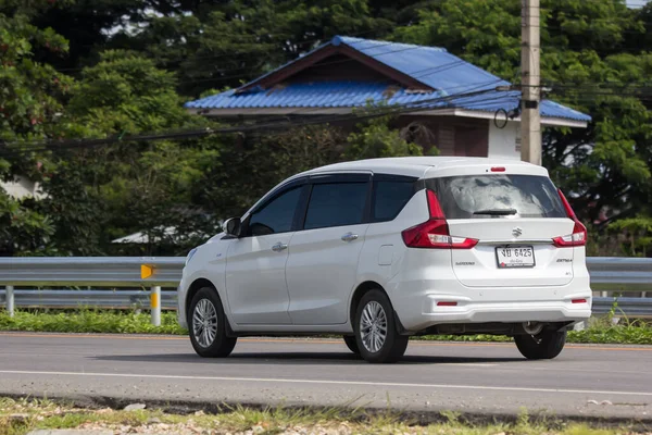 Чиангмай Таиланд Августа 2021 Года Частный Городской Автомобиль Mpv Suzuki — стоковое фото