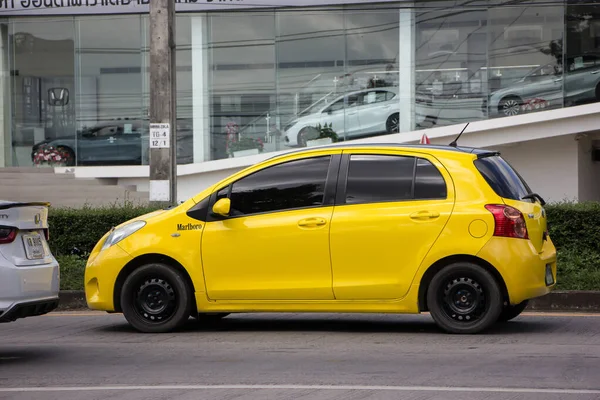 Chiangmai Thailand September 2021 Toyota Yaris Hatchback Eco Car Foto — Stockfoto