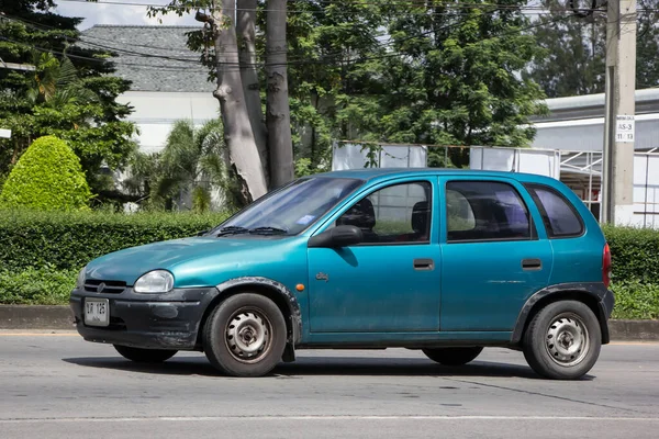 Chiangmai Tailândia Setembro 2021 Carro Particular Opel Swing Foto Estrada — Fotografia de Stock