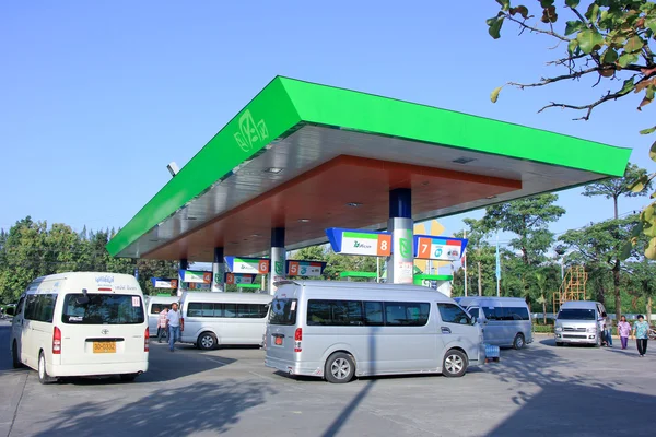 Posto de gasolina de Bangchak — Fotografia de Stock