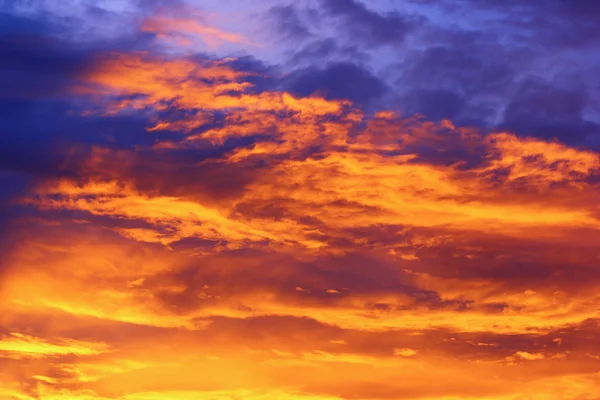 Felhő és naplemente — Stock Fotó