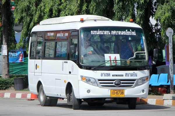 Yutong Mini buss — Stockfoto