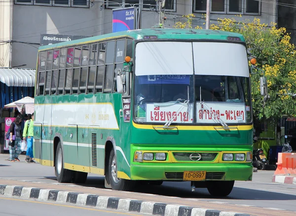 Budget buss för Greenbus företag — Stockfoto