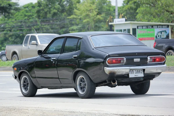 Carro privado velho, Datsun 120Y — Fotografia de Stock