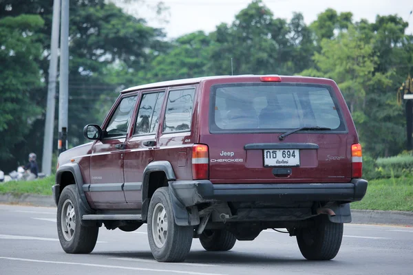 Soukromé jeep auto. — Stock fotografie