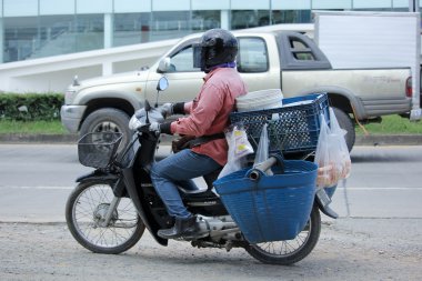 Small Market on Motercycle