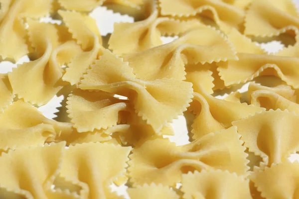 Close-up van rauwe pasta — Stockfoto