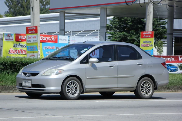 Приватному автомобілі, Honda City. — стокове фото