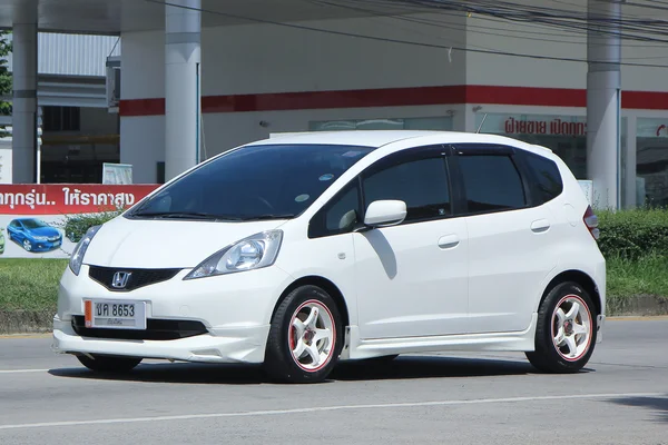 Honda Jazz soukromé auto. — Stock fotografie