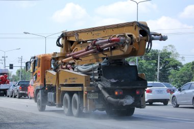 Beton pompa hattı kamyon