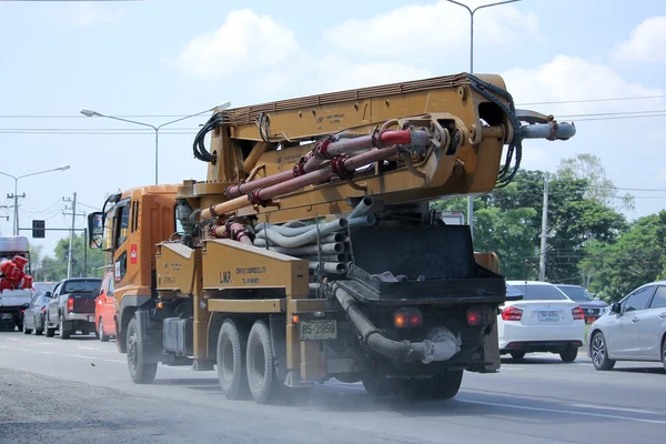 CONCRETE PUMP Line Truck — Stock Photo, Image