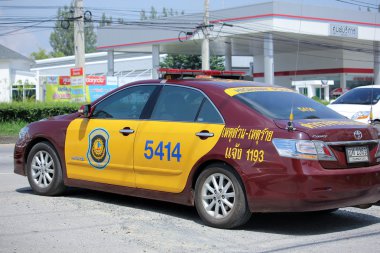 Otoban polis arabası. 