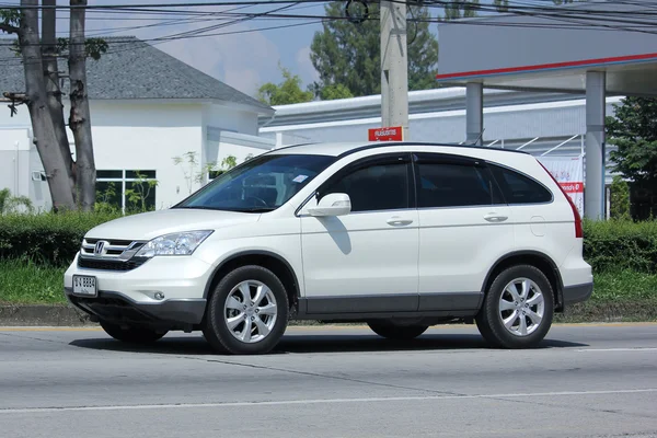 Soukromá Honda CRV SUV automobil pro domácí uživatele. — Stock fotografie