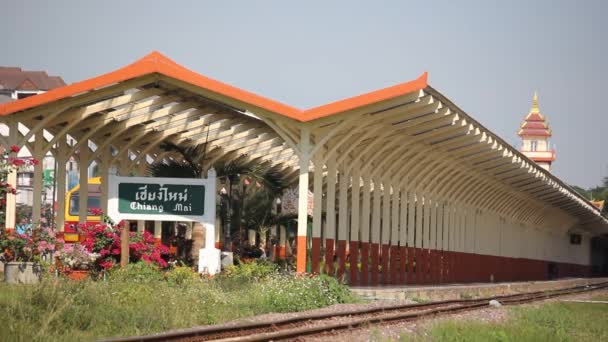 치앙마이 기차역. — 비디오