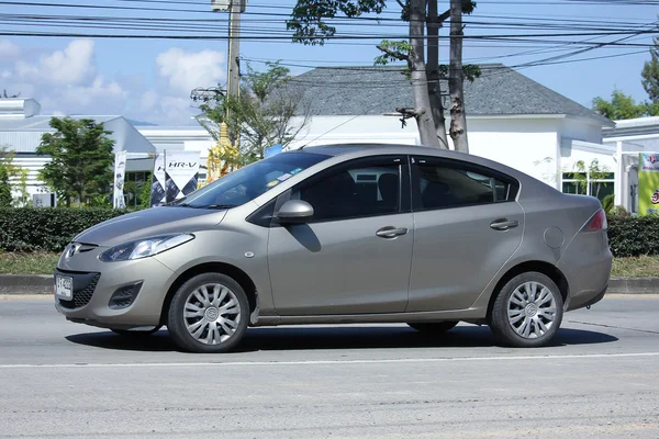 Private car, Mazda 2 — Stock Photo, Image