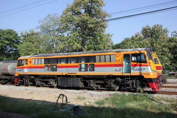 Ge Diesel locomotief no.4007 — Stockfoto