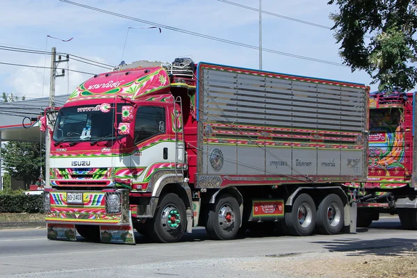 Lastkraftwagen von pornipa transport — Stockfoto