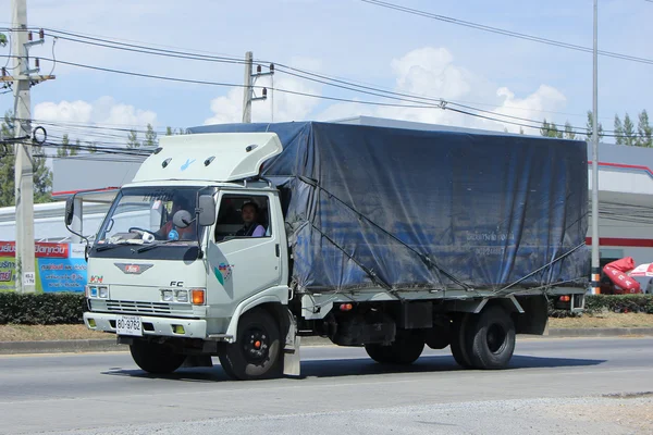 Privé lading vrachtwagen. — Stockfoto