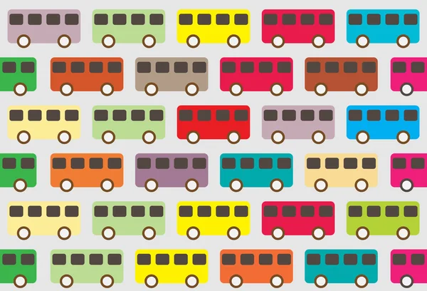 Εκλεκτής ποιότητας λεωφορείο μοτίβο — Φωτογραφία Αρχείου