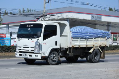   Özel damperli kamyon. 